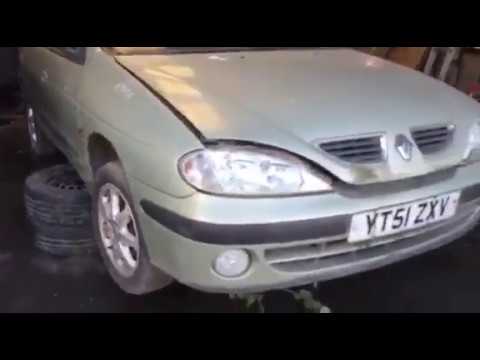 Renault Megane 2001 m dalys