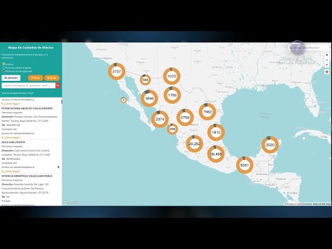 Presentan Mapa de Cuidados de México