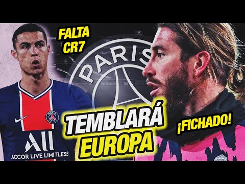 ¡BOMBA! RAMOS al PSG y solo FALTA  Cristiano Ronaldo - FICHAJES 2021-22