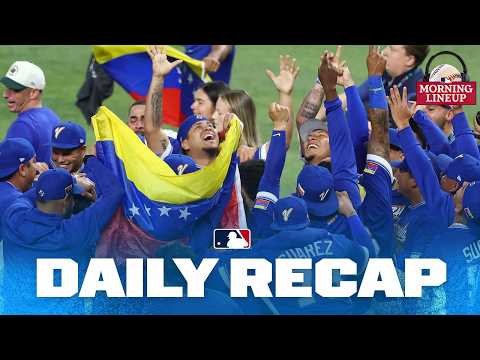 Team Venezuela wins their first World Baseball Classic! | Morning Lineup (MLB Daily Recap)