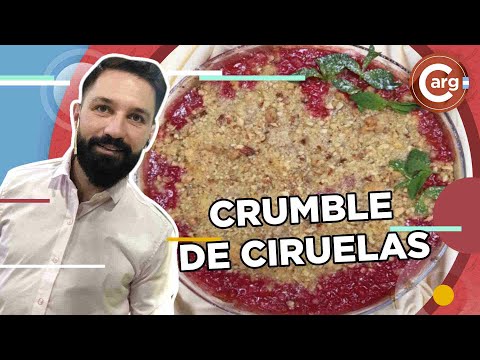 CRUMBLE DE CIRUELAS