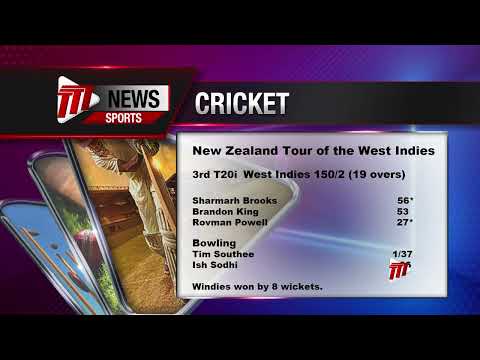 West Indies Win Third T20i Against New Zealand