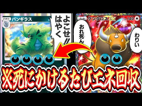 【緊急】ケンタロスexが死ぬ寸前にバンギラスにエネを集めて逃げれば勝てる(確信)【ポケポケ/Pokémon Trading Card Game Pocket】