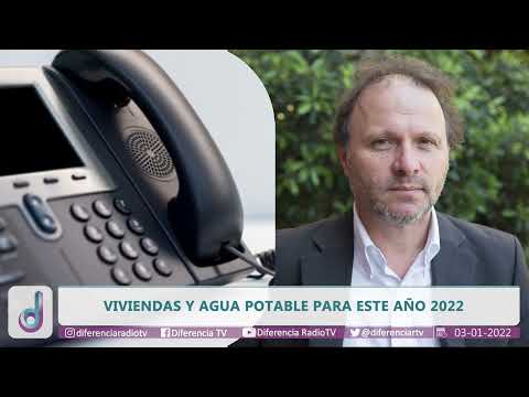 Viviendas y agua potable para este año 2022 - Alfonso de Urresti