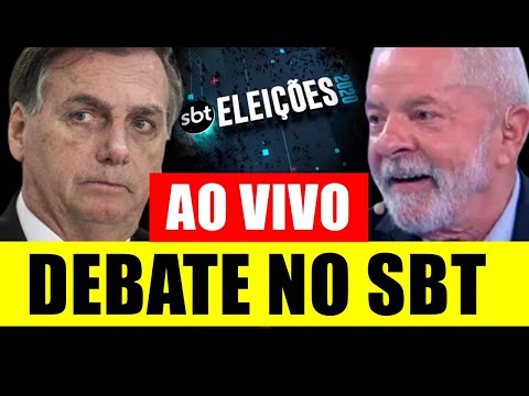 Debate no SBT ao vivo: como assistir online confronto sem Lula e com presença de Bolsonaro