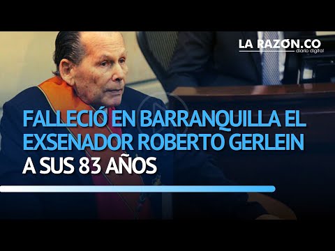 Falleció en Barranquilla el exsenador Roberto Gerlein a sus 83 años