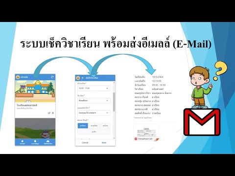 (Appsheet)EP4แอพสำหรับเช็คชื