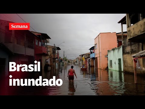 Por INUNDACIONES en Brasil, más de 100 personas están desaparecidas