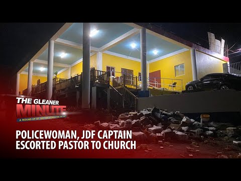 THE GLEANER MINUTE: Policewoman gun fired at Pathways | Uniformed escort | Voter ID collection