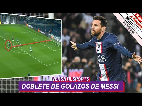 ASI REACCIONA PRENSA EUROPEA a DOBLETE de MESSI PSG vs MACCABI HAIFA