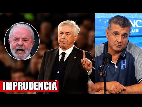 INSÓLITO ! PRESIDENTE DE BRASIL CRITICA LLEGADA ANCELOTTI | DIEGO VÁSQUEZ CRITICA FENAFUTH | BRISEÑO