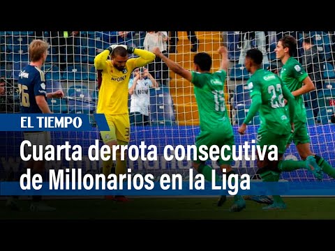Alerta roja en Millonarios: cuarta derrota consecutiva en la Liga | El Tiempo