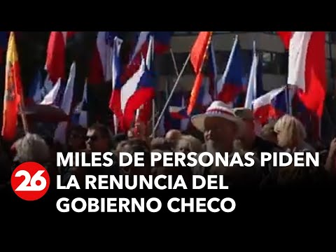 REPÚBLICA CHECA | Miles de personas piden la renuncia del gobierno checo