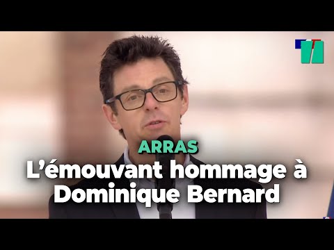 La bouleversante « Lettre à Dominique Bernard » lue à Arras lors d’une cérémonie d’hommages