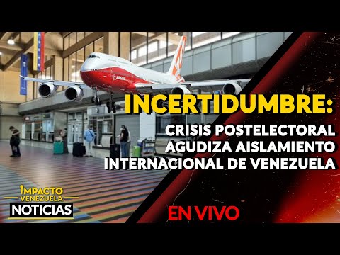 INCERTIDUMBRE: crisis postelectoral agudiza aislamiento internacional de Venezuela