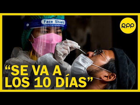 Dr. Ernesto Gozzer sobre ómicron: El virus entra al cuerpo y se va máximo a los 10 días