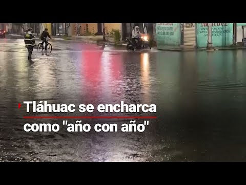 #MientrasDormía | Casas de la alcaldía Tláhuac sufrieron INUNDACIONES por LLUVIAS; pasa año tras año