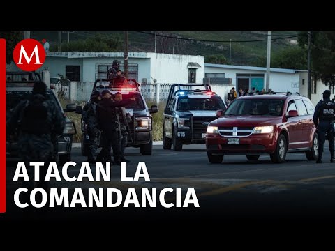 En plena ola de violencia en Zacatecas, atacan comandancia de Trancoso