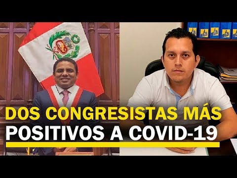 Aron Espinoza y José Luna, congresistas Podemos Perú, dieron positivo a coronavirus
