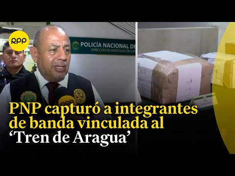 Policía captura a 13 presuntos integrantes del 'tren de Aragua'