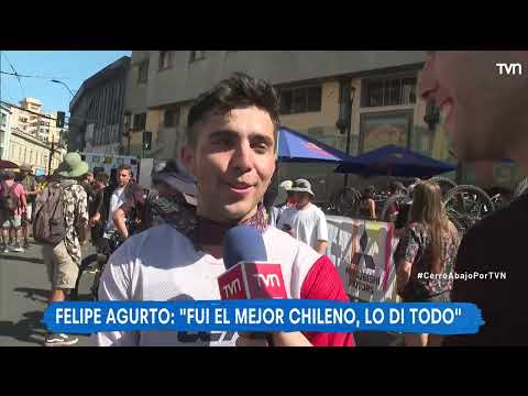 Valparaíso Cerro Abajo | Felipe Agurto fue el mejor chileno de la competencia