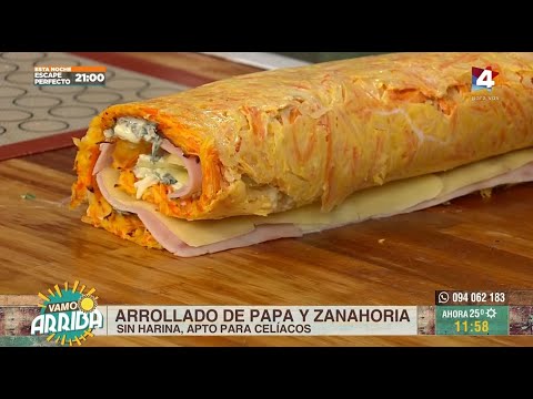 Vamo Arriba - Arrollado de papa y zanahoria