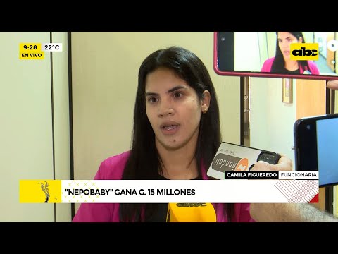 ‘’Nepobaby’' del diputado Héctor Figueredo gana G  15 millones