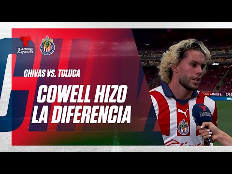Cade Cowell confía en avanzar a las semifinales de Liga MX con Chivas a costa de Toluca