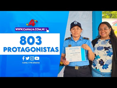 INATEC gradúa a 803 protagonistas de la Policía Nacional en el Programa “Angelita Morales Avilés”