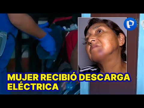 Villa El Salvador: mujer recibió descarga eléctrica tras tocar cable expuesto de poste