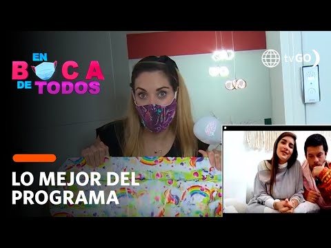 En Boca de Todos: Mario Hart y Korina Rivadeneira recibieron más regalos en el baby shower de Lara