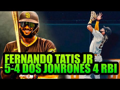Así Fue El  REGRESO  De TATIS JR Y BATEA DE 5-4 CON DOS JONRONES