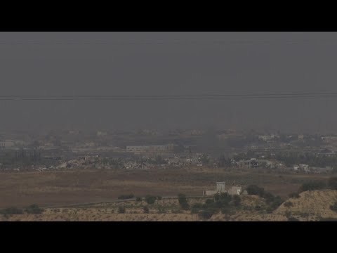 Smoke drifts over northern Gaza as Israeli offensive goes on
