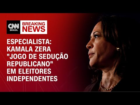 Especialista: Kamala zera jogo de sedução republicano em eleitores independentes | AMÉRICA DECIDE