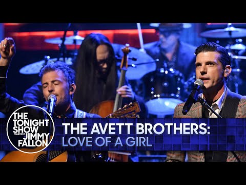 The Avett Brothers: Love Of A Girl | The Tonight Show Starring Jimmy Fallon
