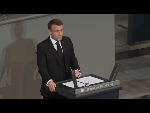 Macron attends German parliament tribute to former finance minister Schaeuble