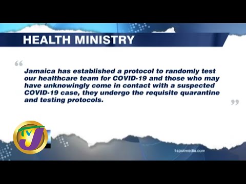 Frontline Health Workers Tested Negative for COVID-19: TVJ News - March 22 2020