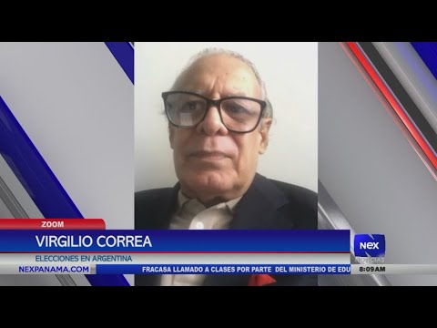 Virgilio Correa analiza las elecciones presidenciales en Argentina