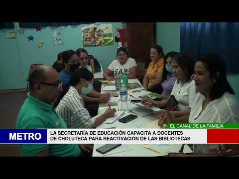 LA SECRETARÍA DE EDUCACIÓN CAPACITA A DOCENTES DE CHOLUTECA PARA REACTIVACIÓN DE LAS BIBLIOTECAS