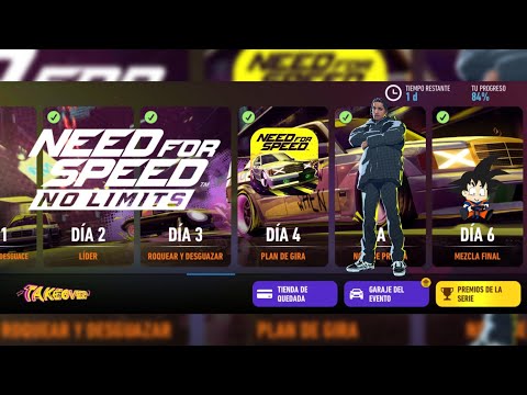 Need for Speed No Limits Android Mercedes-Benz 190 E 2.5-16 Evolution II Dia 6 Mezcla Final