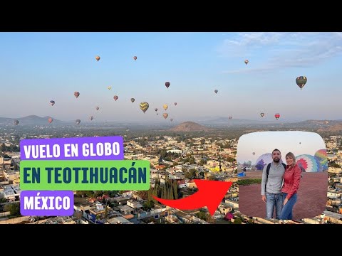 Vuelo en Globo en Teotihuacán desde Ciudad de México