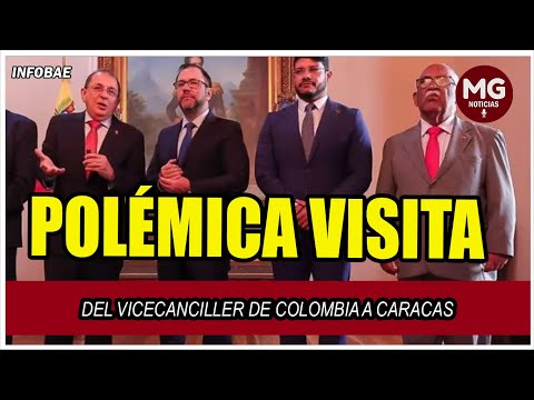 POLÉMICA VISITA DEL VICECANCILLER DE COLOMBIA EN CARACAS