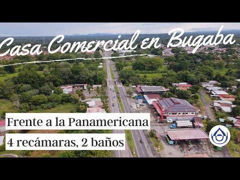 Casa sobre la Panamericana en Bugaba. Uso Comercial o Residencial en Chiriquí. 6981.5000
