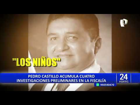 Presidente Pedro Castillo acumula cuatro investigaciones preliminares en la Fiscalía