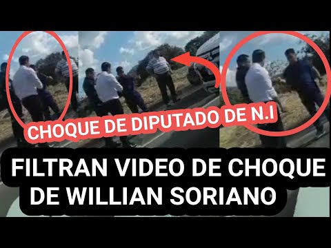 WILLIAN SORIANO TUVO UN ACCIDENTE EN SU CARRO NOTICIA EN DESARROLLO!