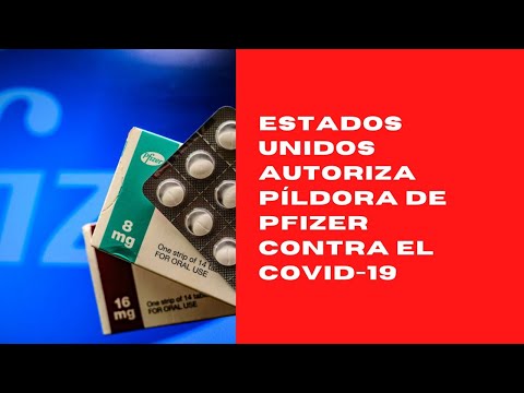 Estados Unidos autoriza píldora de Pfizer contra el COVID-19