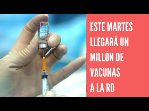 Llegarán a República Dominicana un millón de vacunas Sinovac el próximo martes
