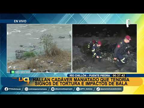 Macabro hallazgo: recicladores encuentran cuerpo maniatado a orillas del río Chillón (2/2)