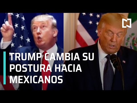 Trump cambia el discurso hacia inmigrantes mexicanos - En Punto