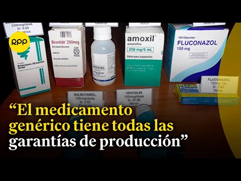 Óscar Ugarte explica la importancia de accesibilidad a los medicamentos genéricos
